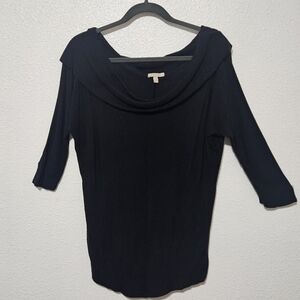 Bordeaux cowl neck sweater size large